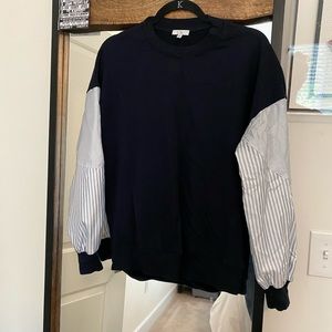 Clu Accent Sleeve Top